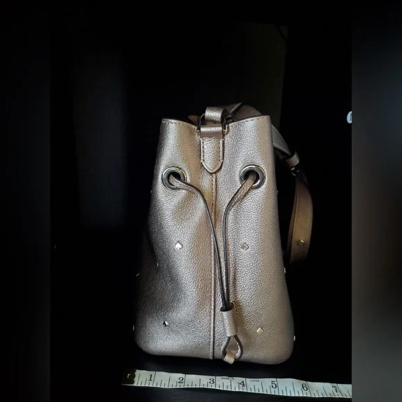 Kate Spade Marti Studded Bucket Bag in Pebble Leather - Picture 7 of 16